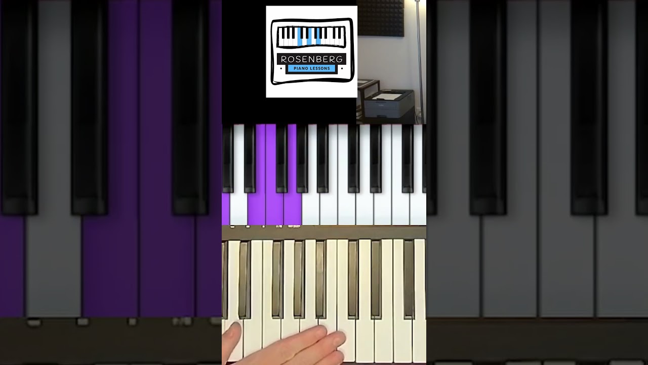 piano - key of B to key of C - Live Lesson Excerpt 3