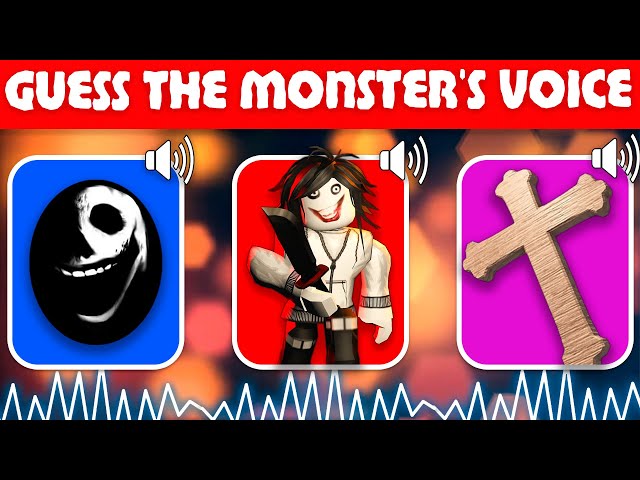 GUESS THE MONSTER'S VOICE#2 (ROBLOX DOORS: SOUNDS OF MONSTERS AND