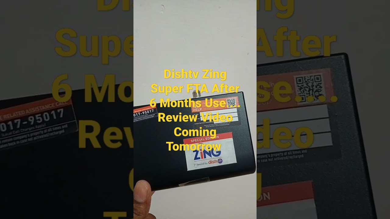 Zing Super FTA DishTV Review Video After 6 Months use Coming Tomorrow on Techdigitalds