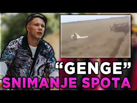 SMESNA SCENA SA SNIMANJA PESME "GENGE" !?! (Rasta i Relja)