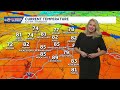 Big weekend cooldown in NC, Oct. 15 update | Rain chances Friday evening and early Saturday