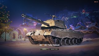 M47 Patton Improved - ТЕСТ ТАНКА ИЗ КОРОБОК