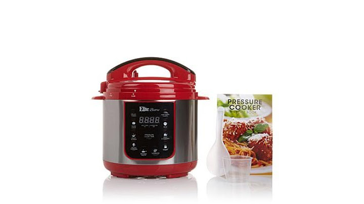 Elite Platinum Pressure Cooker Recipe Book | Dandk Organizer
