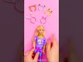 🎀 DIY Barbie hairband💖 #Shorts #DIY