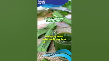 5 KHASIAT AIR REBUSAN DAUN PANDAN BY ANIN