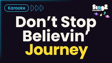 Thumbnail of Journey - Don't Stop Believin' (Karaoke Version)