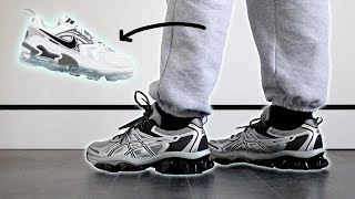 Asics GEL-QUANTUM KINETIC PURE SILVER | Review & On Feet | How Do They Compare to AIR VAPORMAX?