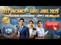 🔥 327 Govt Vacancy 2025 – Paschim Bardhaman Recruitment | Salary Up to ₹60,000! 🔥