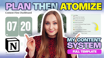 The ULTIMATE Notion Content Calendar | Plan 45 Days of Content in 1 Hour