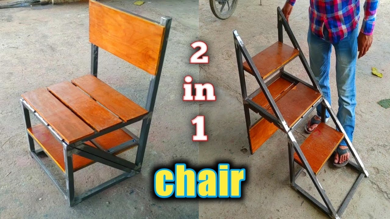 metal chair making | diy metal chair ladder | make a chair from india 2020