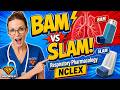 NCLEX Respiratory Questions Master BAM vs SLAM Strategies
