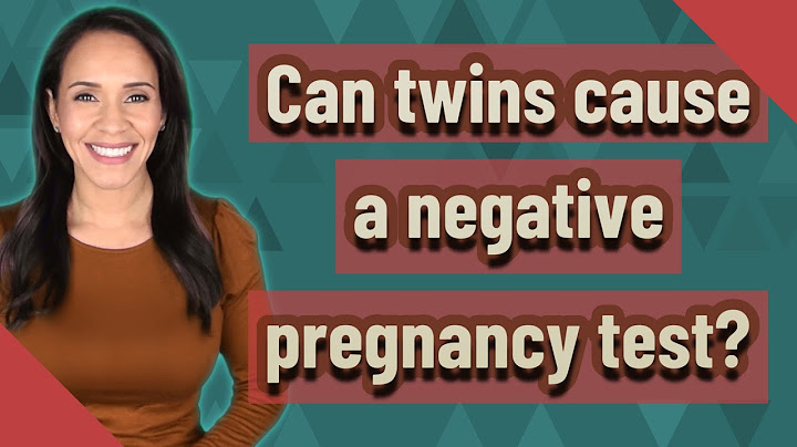 Is it possible to get two false negative pregnancy tests