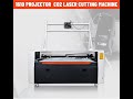 Installation Video of laser cutter with projector positioning