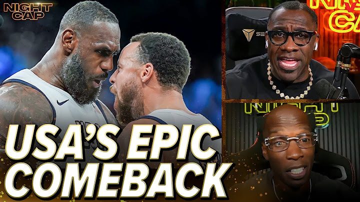 Unc & Ocho react to LeBron & Steph GOING OFF as Team USA beats Serbia | Nightcap