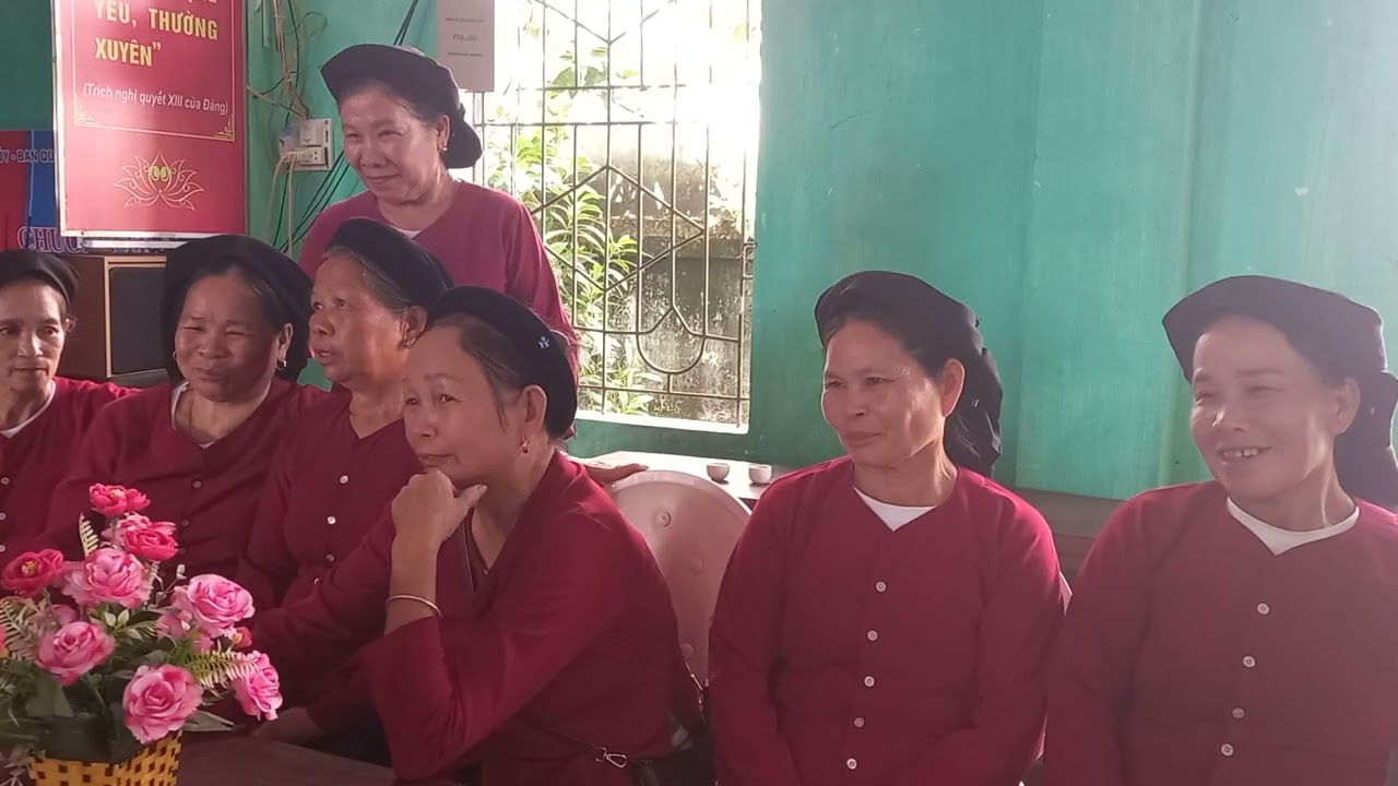 chi hội bảo tồn thôn Cảnh tiếp đón chi hội 2 cũ giao lưu xong cô 2023