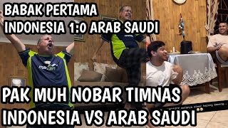 Pak Muh Nobar Timnas Indonesia Vs Arab Saudi Part 1