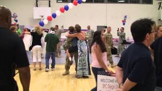 The 181st Engineer Company returns home