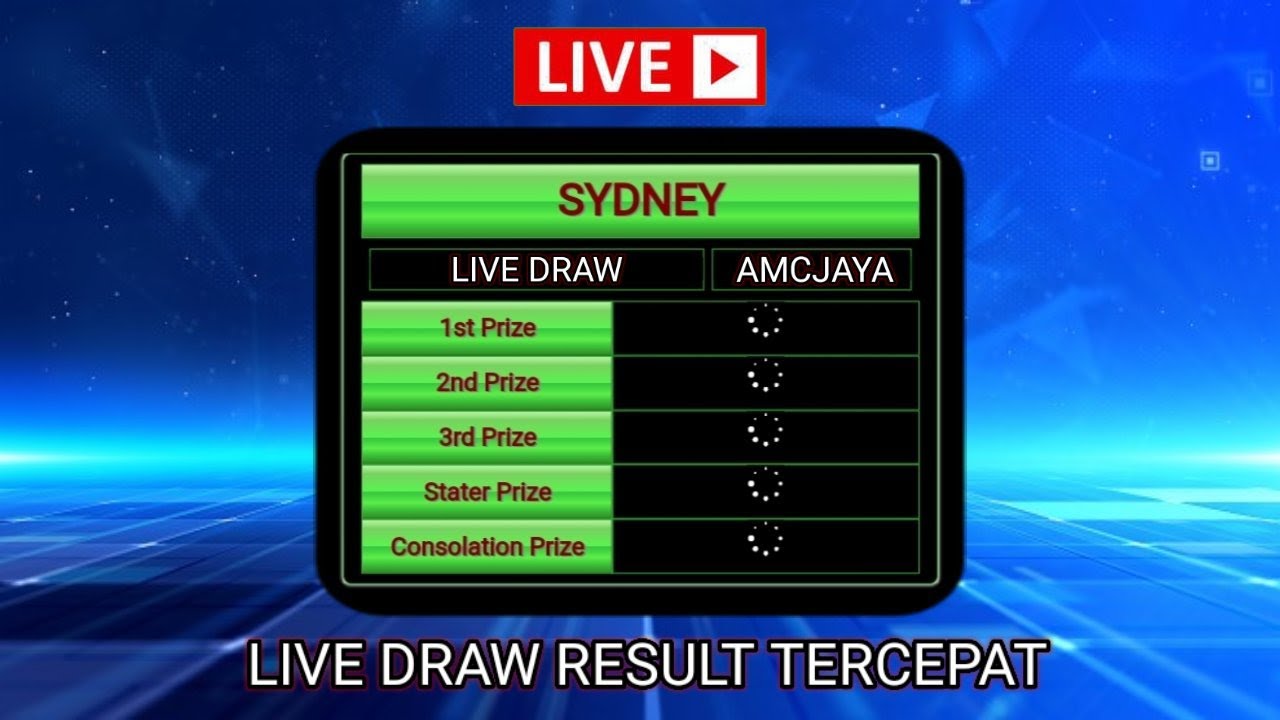 🔴 LIVE DRAW SYDNEY HARI INI MINGGU 30 APRIL 2023 || RESULTS LIVE DRAW ...