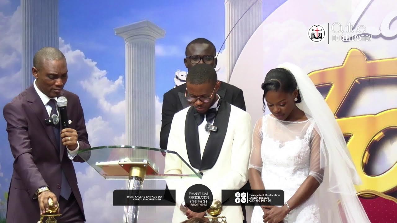 CULTE DE BENEDICTION DU MARIAGE DE JOSUE ET KEREN PAR LE PASTEUR ELISHA MASASU/SAM 14.02.2026 PART 2