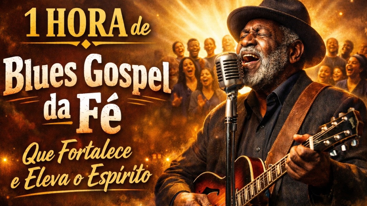 1 HORA de Blues Gospel da Fé Que Toca e Transforma o Coração