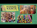 How KENTE is weaved in BONWIRE, GHANA | The basics of kente weaving | Exploring Ghana, Vacation Vlog