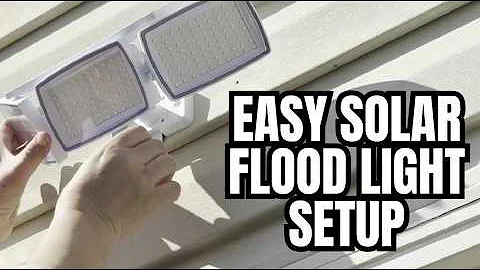 Easiest Solar Motion Light Install Anyone Can Do