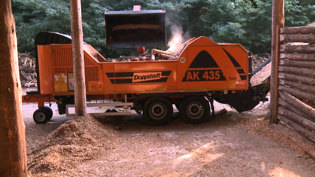 Doppstadt Grinder AK 435 Logs