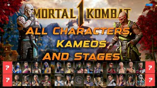 Mortal Kombat 1: All Characters, Kameos and Stages