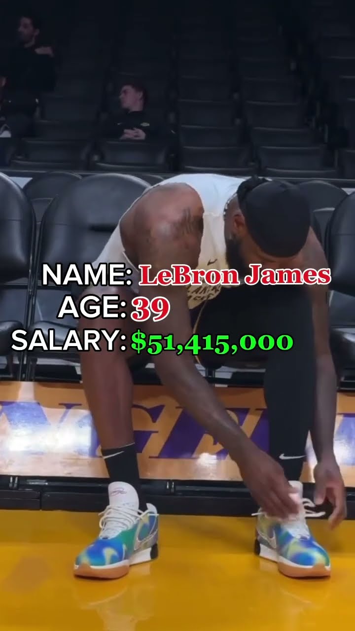 LeBron James Yearly Salary Evolution nba shorts YouTube LeBron James Yearly Salary Evolution nba shorts YouTube