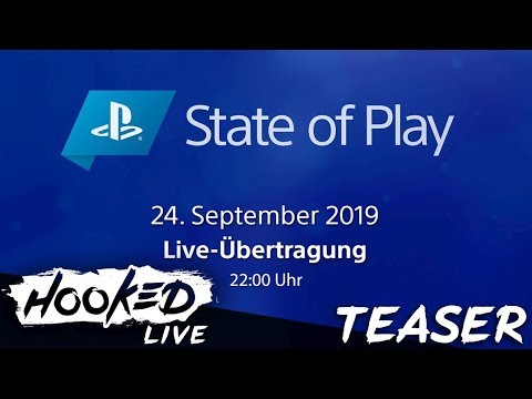 State of Play! - Heute 22 Uhr LIVE - twitch.tv/hookedlive - State of Play! - Heute 22 Uhr LIVE - twitch.tv/hookedlive