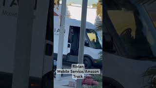 @Rivian  Rivian Mobile Service same as Amazon Truck