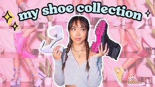 MY SHOE COLLECTION | Trying on all 100+ pairs of shoes!