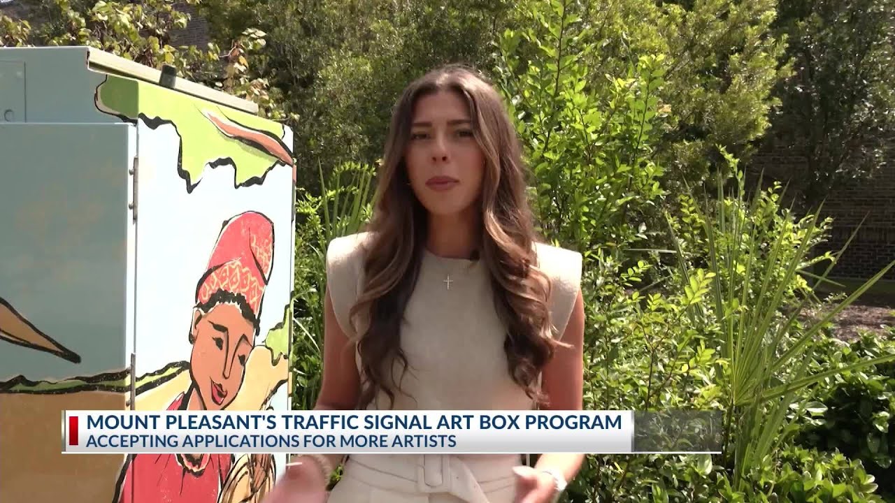 Mount Pleasant's Traffic Signal Art Box Program