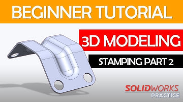 Solidworks Tutorial for Beginner Stamping Part 2