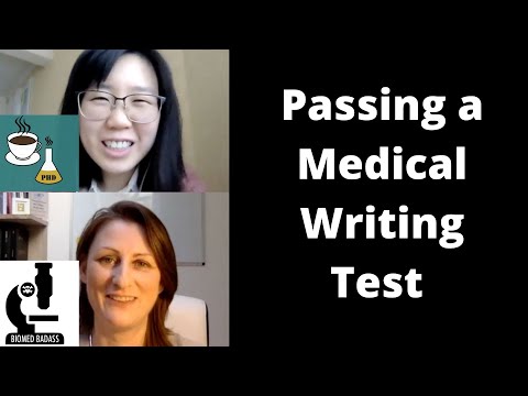 How to Pass a Medical Writing Test
