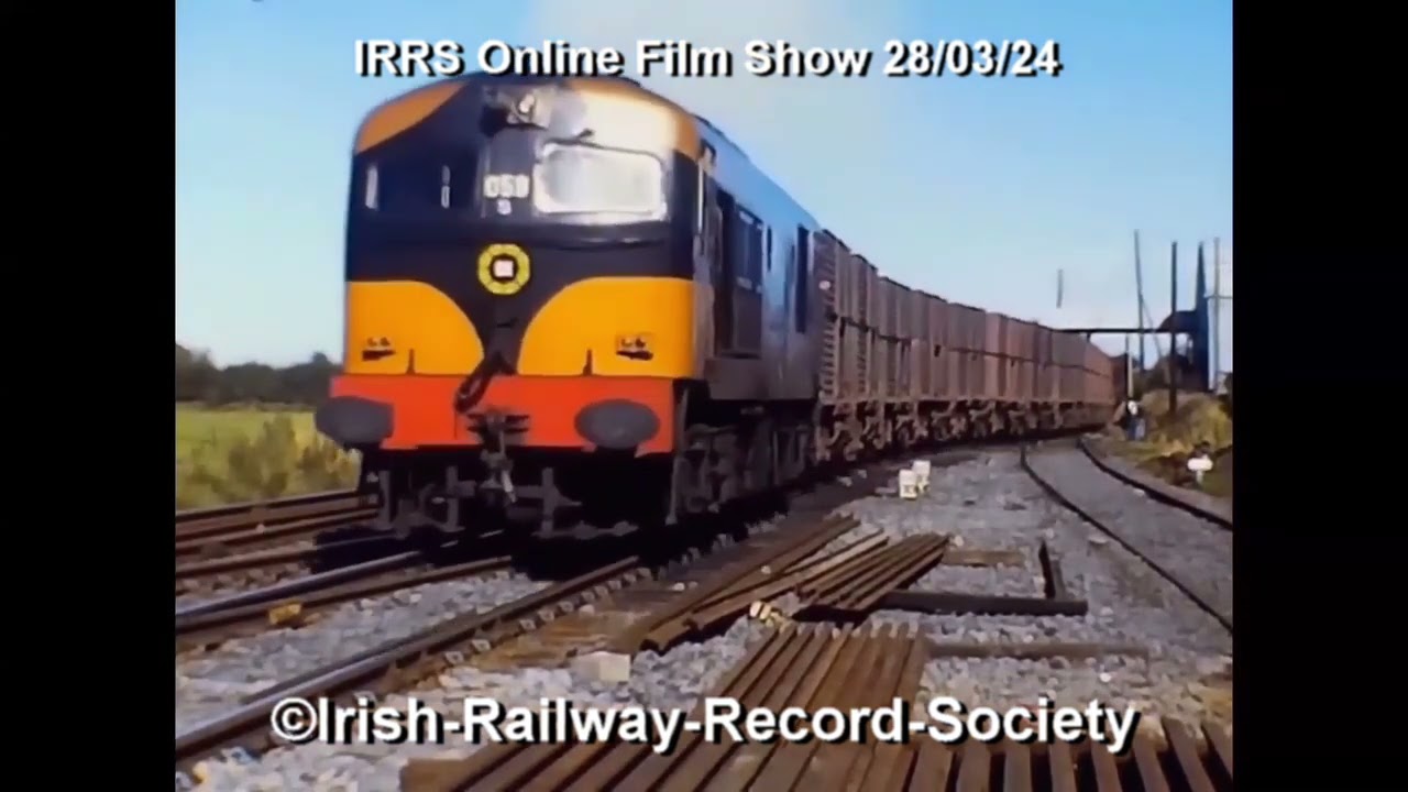 Irish Railway Film - CIÉ Trains of 1980s