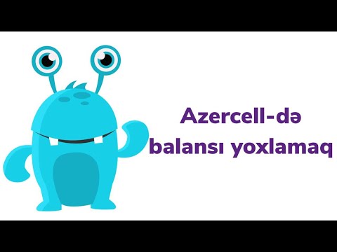 azercell balans yoxlamaq 2020 | ozunet