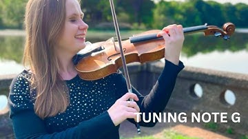 Violin Tuning: G String Sound