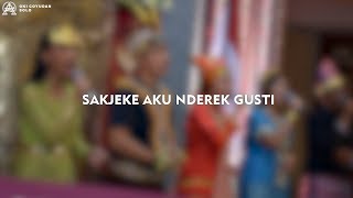 Miniatura de vídeo de "Sakjeke Aku Nderek Gusti - GKI Coyudan (Lyric Video)"