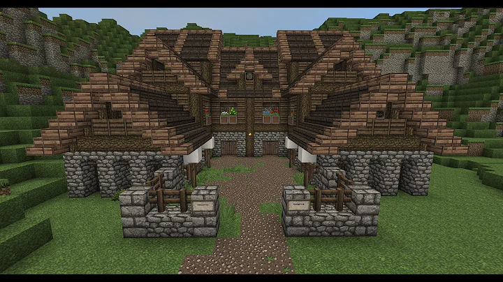 Minecraft - Gundahar Tutorials - Medieval Barracks