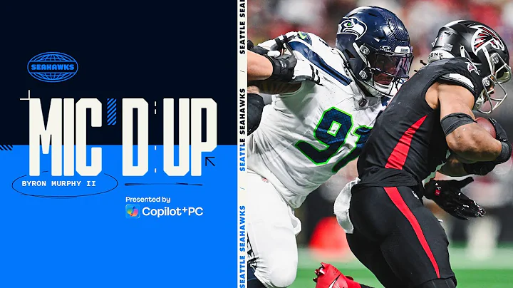 Byron Murphy II Mic'd Up For The Defense's Dominant Performance at The Falcons | Seattle Seahawks