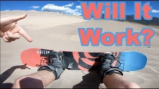 Sand Snowboarding In Colorado!!!