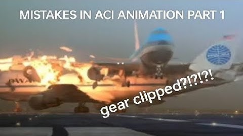 Mistakes in ACI animations part 1