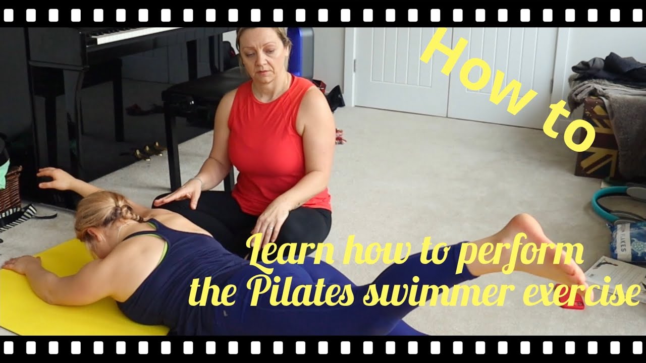 How to - perform the Pilates exercise Swimmer - YouTube