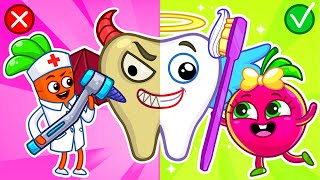 The Dentist Song 🦷🥺 Brush Your Teeth Little Baby🪥II Kids Songs & Nursery Rhymes by VocaVoca🥑
