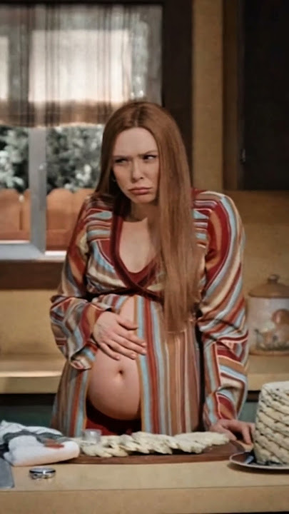 Wanda Moximoff belly inflation again #wandavision #shorts #belly #inflation #bellyfat