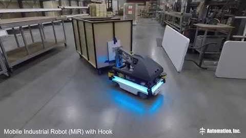 MiR Hook Demo at Automation, Inc.