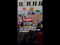 Anti-Trump rally held in Malaysia over Gaza war | AJ#shorts