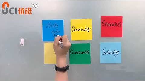 UCI High quality Sticky note| Colorful dry erase sticky note