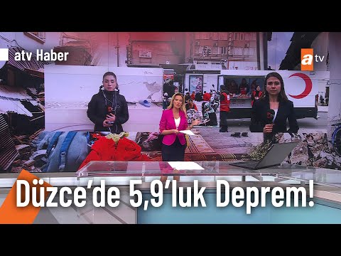 Düzce halkı korku dolu deprem gecesini anlattı! - @atvhaber 23 Kasım 2022